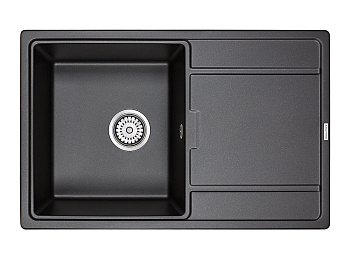 Кухонная мойка Paulmark FLUGEN 50-780 PM217850-BL 78х50 цвет черный